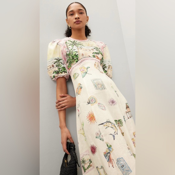 Alemais sunset dress size AUS 4 / US 0